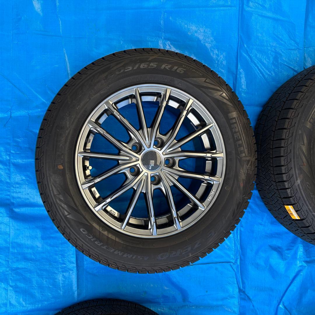 【Hassy】ピレリスタッドレスセット205/60R16 96H