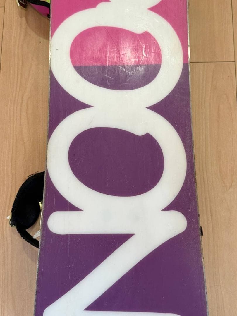 110cm spoon スノーボード Bouquet バインディング付き