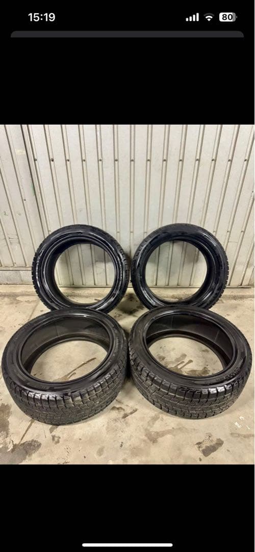 【バリ目】22インチ　スタッドレス　ヨコハマ285/45R22 4本セット