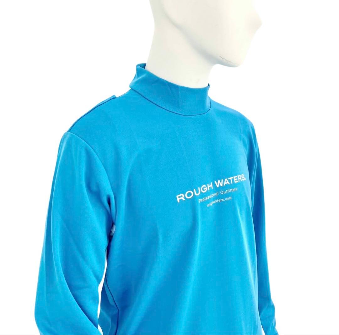 エリートグリップ　ROUGH WATERS 長袖モックネック　ブルー　L 新品
