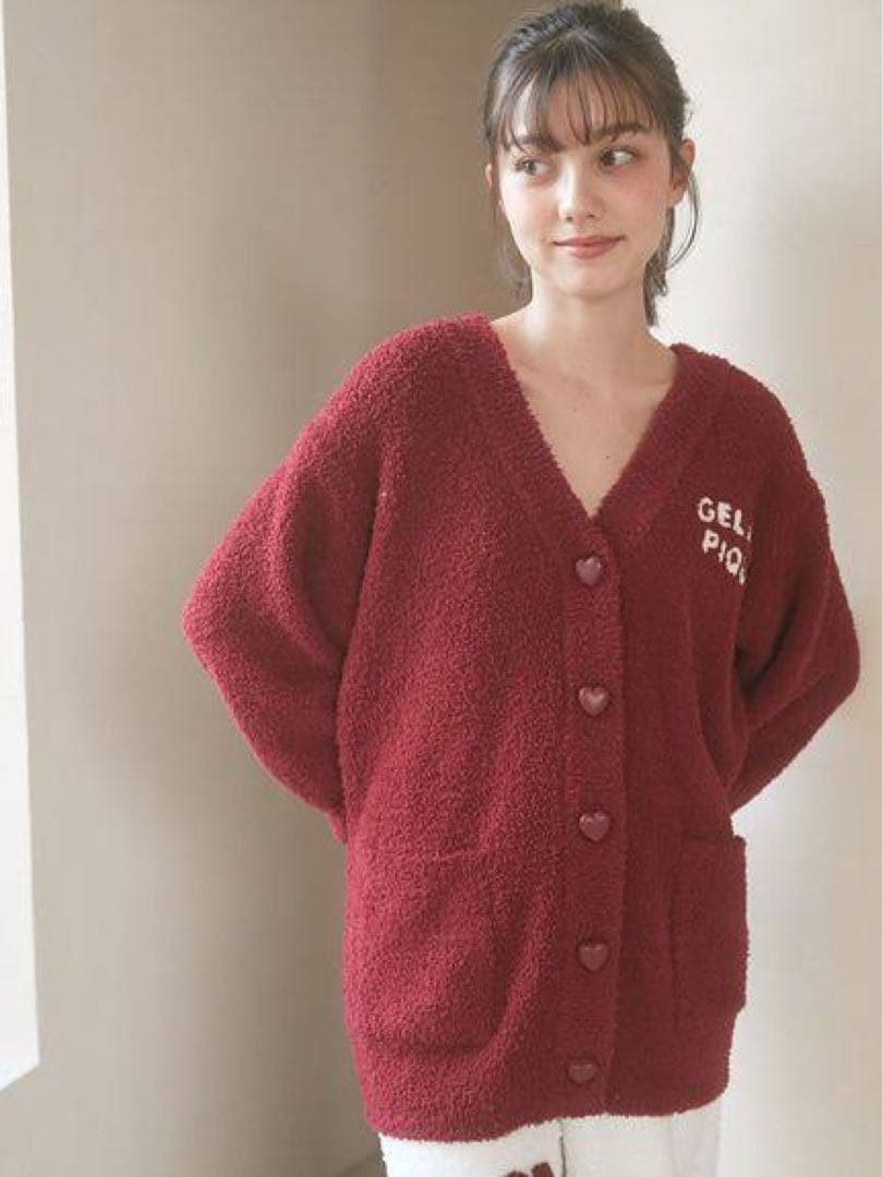 【定価11300円】ジェラートピケ　ルームウェア　パジャマ バレンタイン ハート