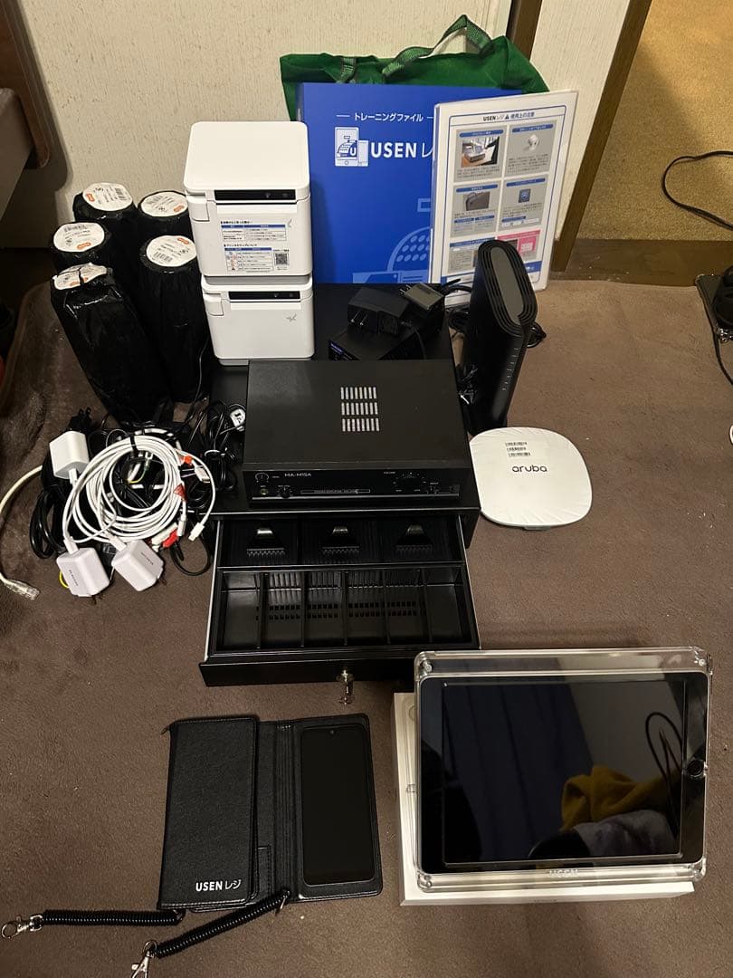 USENレジ周辺機器、ipadセット