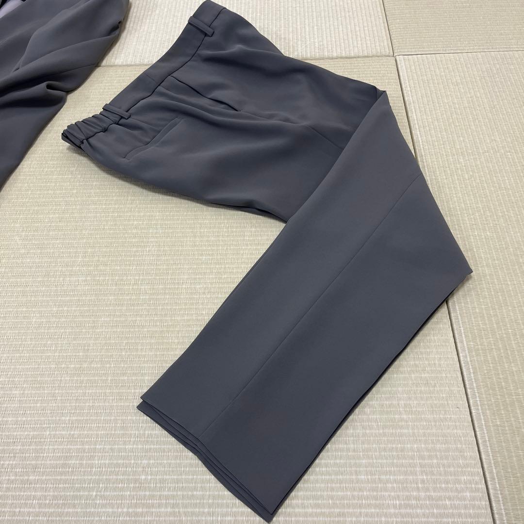 上下セットアップAOKI Oggiコラボ ダブルクロス ノーカラージャケット