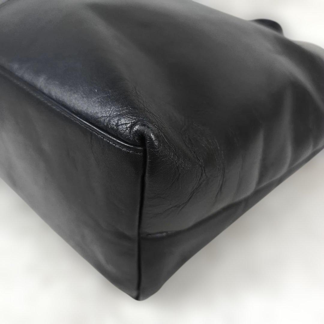 ✨極美品✨ グリーンレーベルリラクシング トートバッグ レザー 肩掛け A4 紺