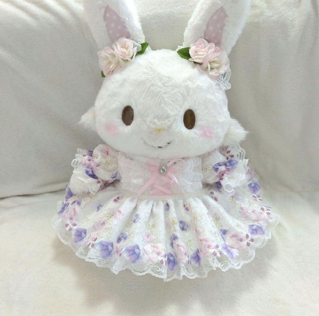①ウィッシュミーメルコスチューム　No919 メルメルドール☆ピンク紫花びらコ