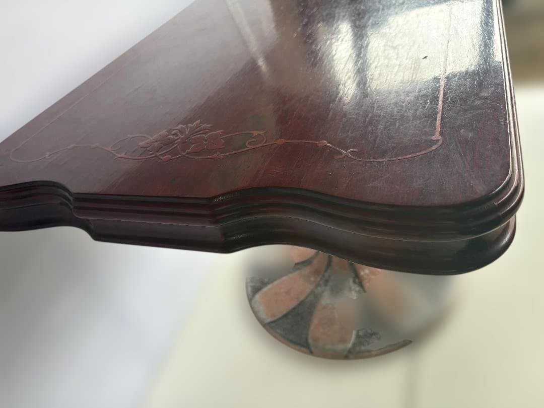 HIKARI サイドテーブル　アンティーク調　古民家　純喫茶　01d139