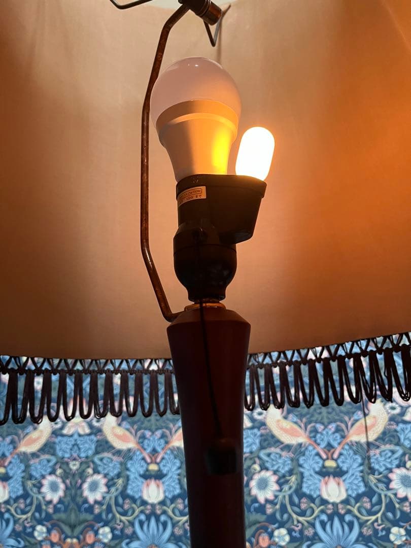 スタンドライト フロアライト アンティーク インテリア 当時物 ビンテージ