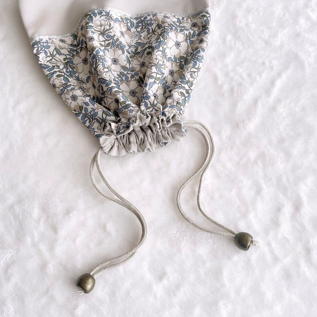 〈31〉ゆけひ様　リバティ メイモリス ハンドメイド 手提げバッグ お着替え袋