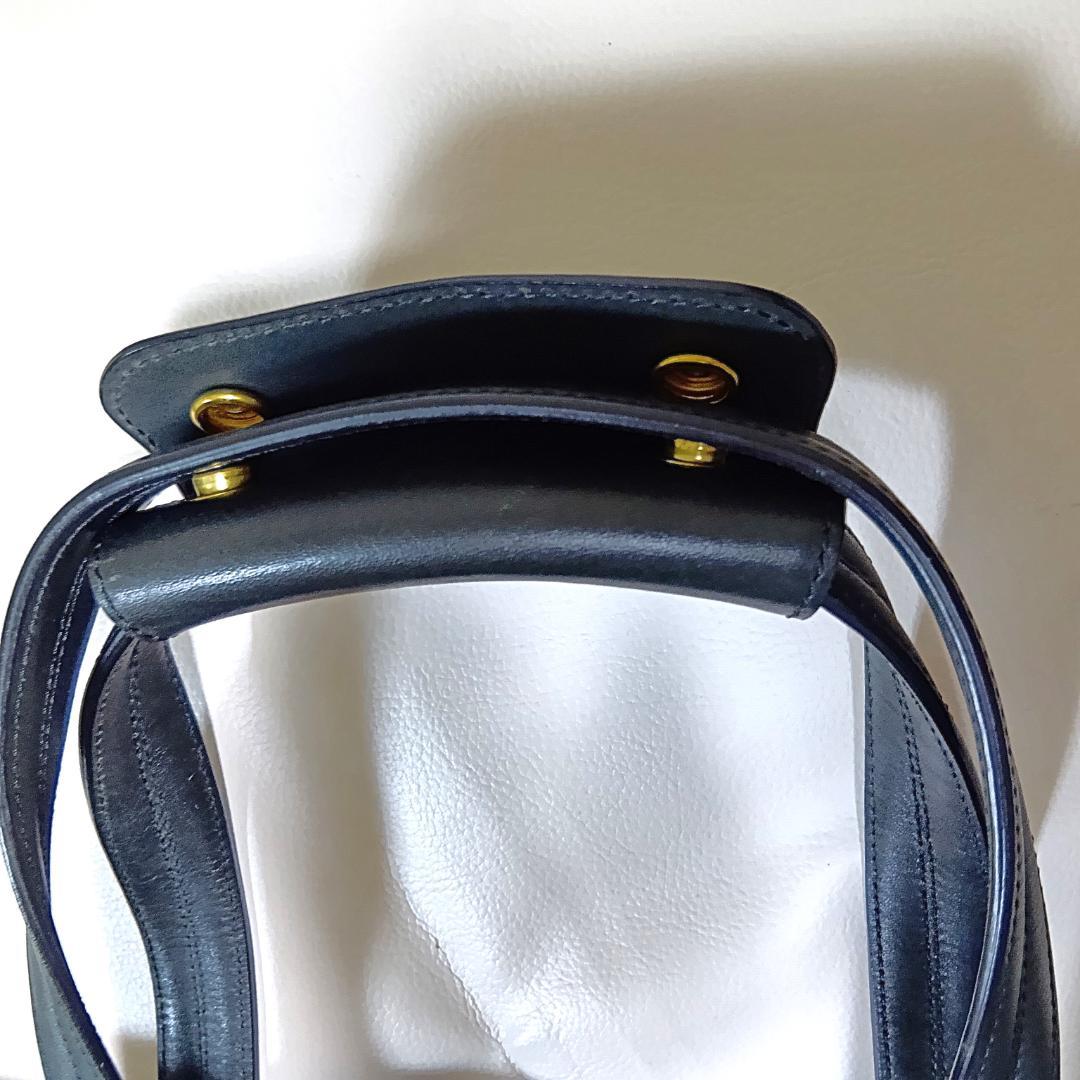 美品 名品 希少 GHURKA グルカ トートバッグ ブラック 高級