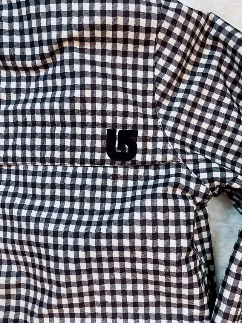 ばろん　美品BURTONスノーボードウェアLサイズ　ブラックウォッチ柄