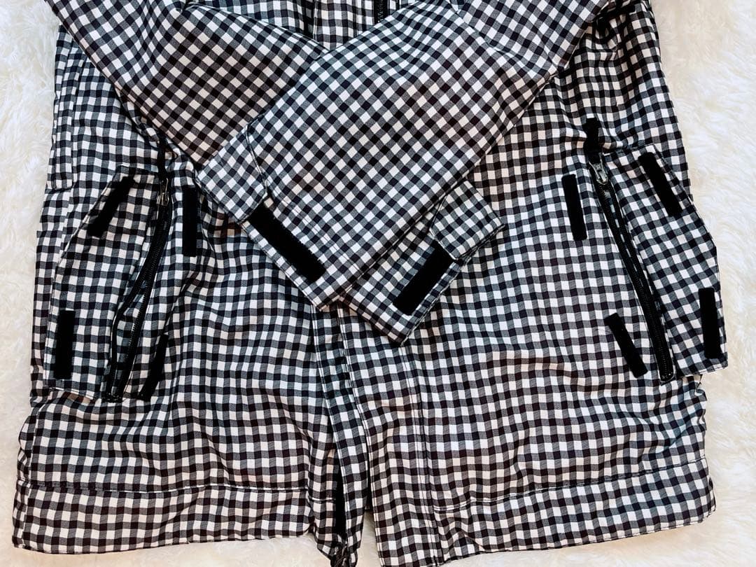 ばろん　美品BURTONスノーボードウェアLサイズ　ブラックウォッチ柄