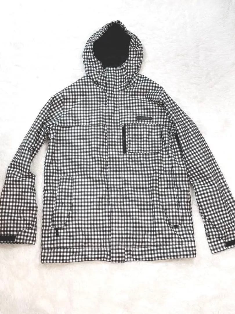 ばろん　美品BURTONスノーボードウェアLサイズ　ブラックウォッチ柄