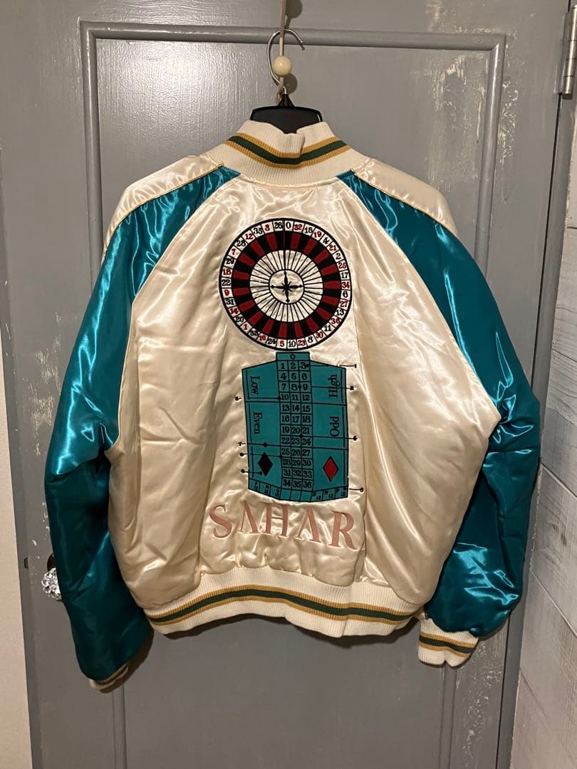 歳末値下げ！ 新品！（訳アリ）RHUDE カジノテーマ スカジャン