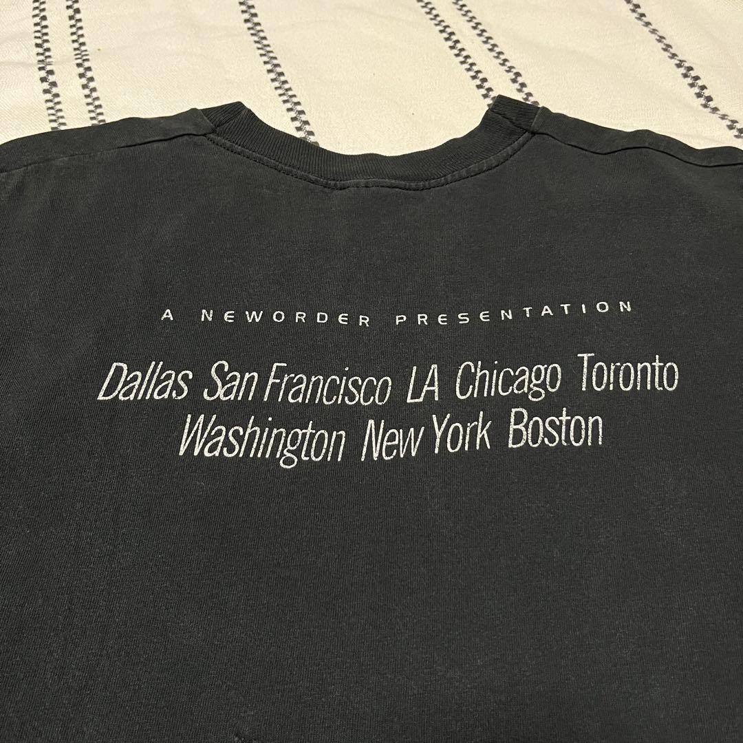 90s NEW ORDER Republic プリントTシャツ