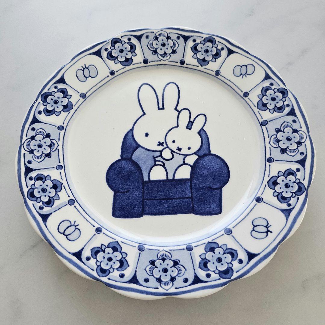 ミッフィー ナインチェ ロイヤルデルフト デルフト焼 オランダ アンティーク 皿