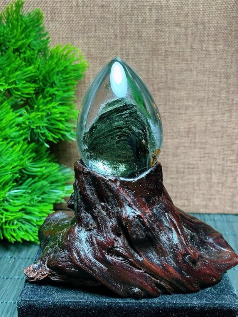 ⭐︎【天然】グリーン ガーデン クォーツ 置物 89g