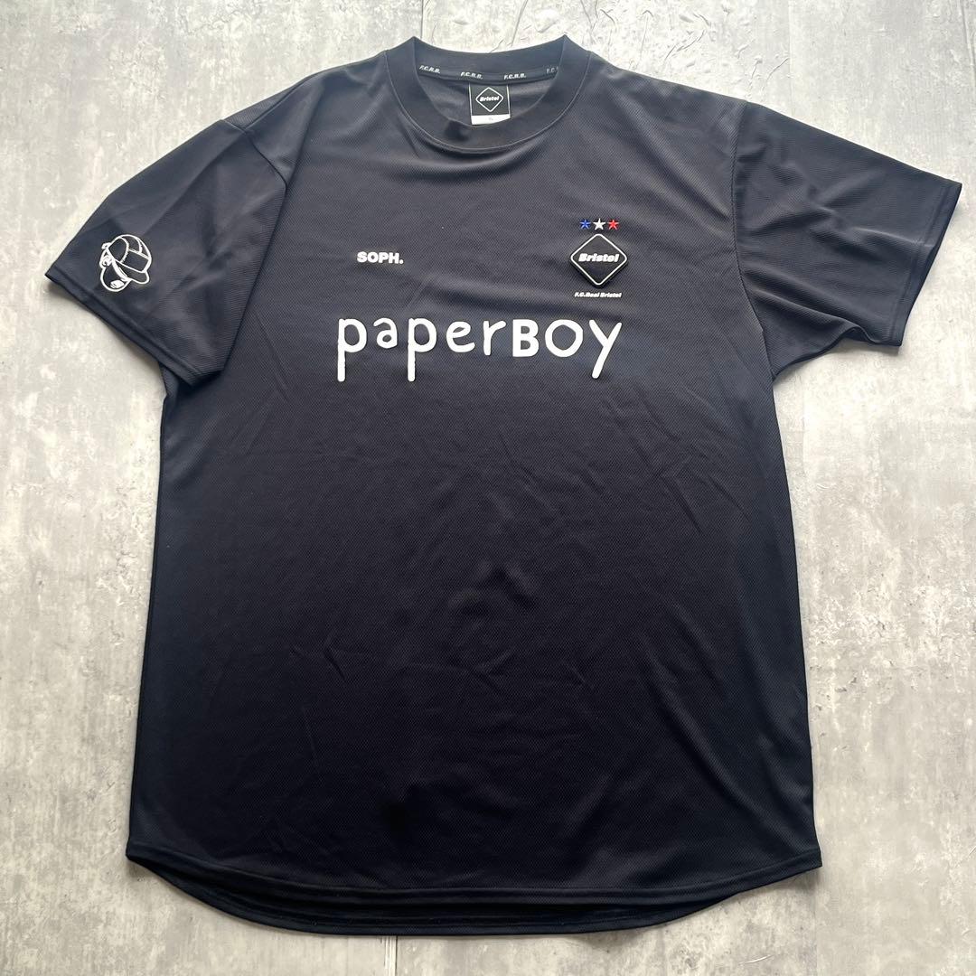 F.C.R.B. × PAPERBOY×BEAMS T-shirt ゲームシャツ