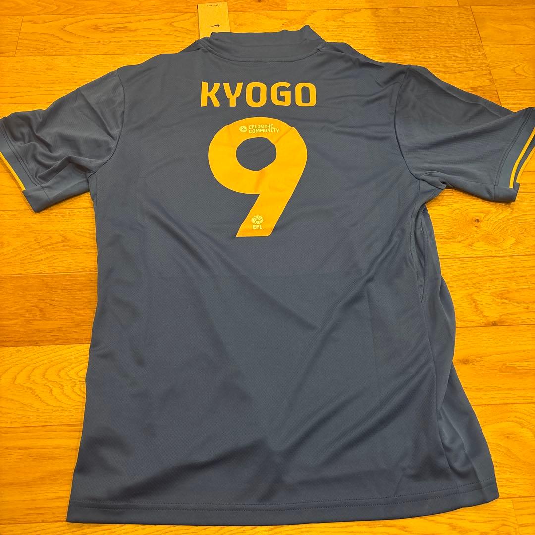 新品未使用タグ付き古橋亨梧9番バーミンガムユニフォームLサイズ