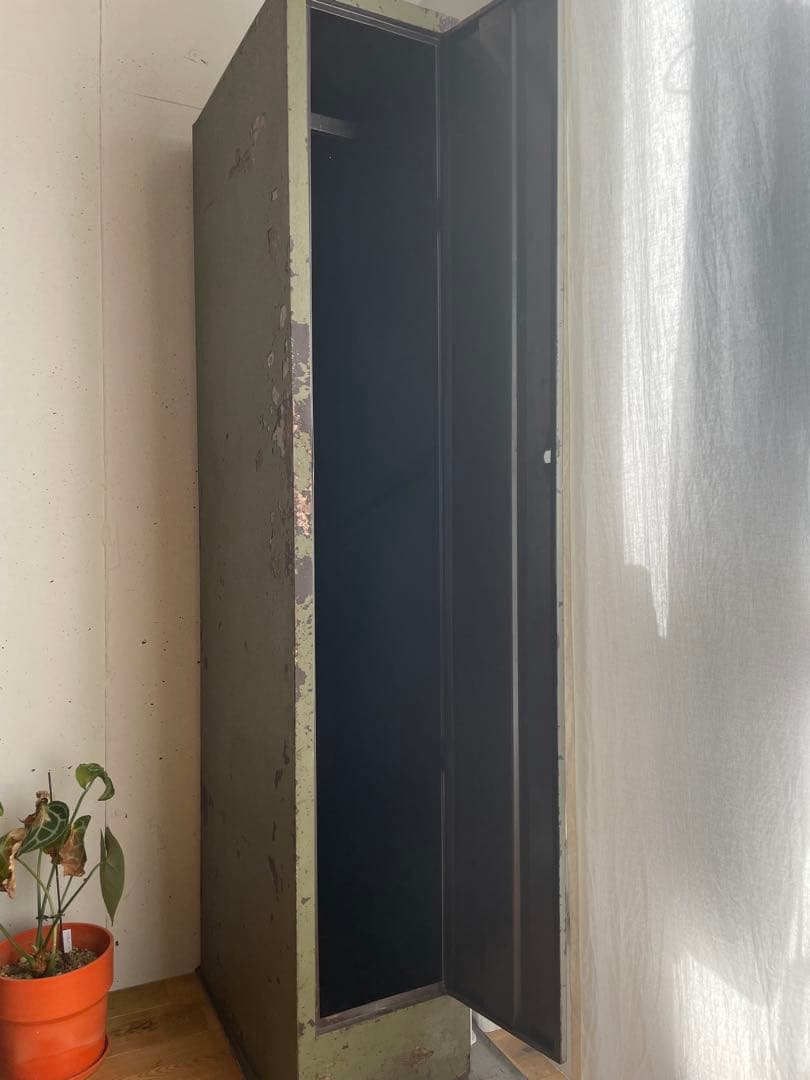 スチールラック・メタルラック 1980s American vintage school cabinet