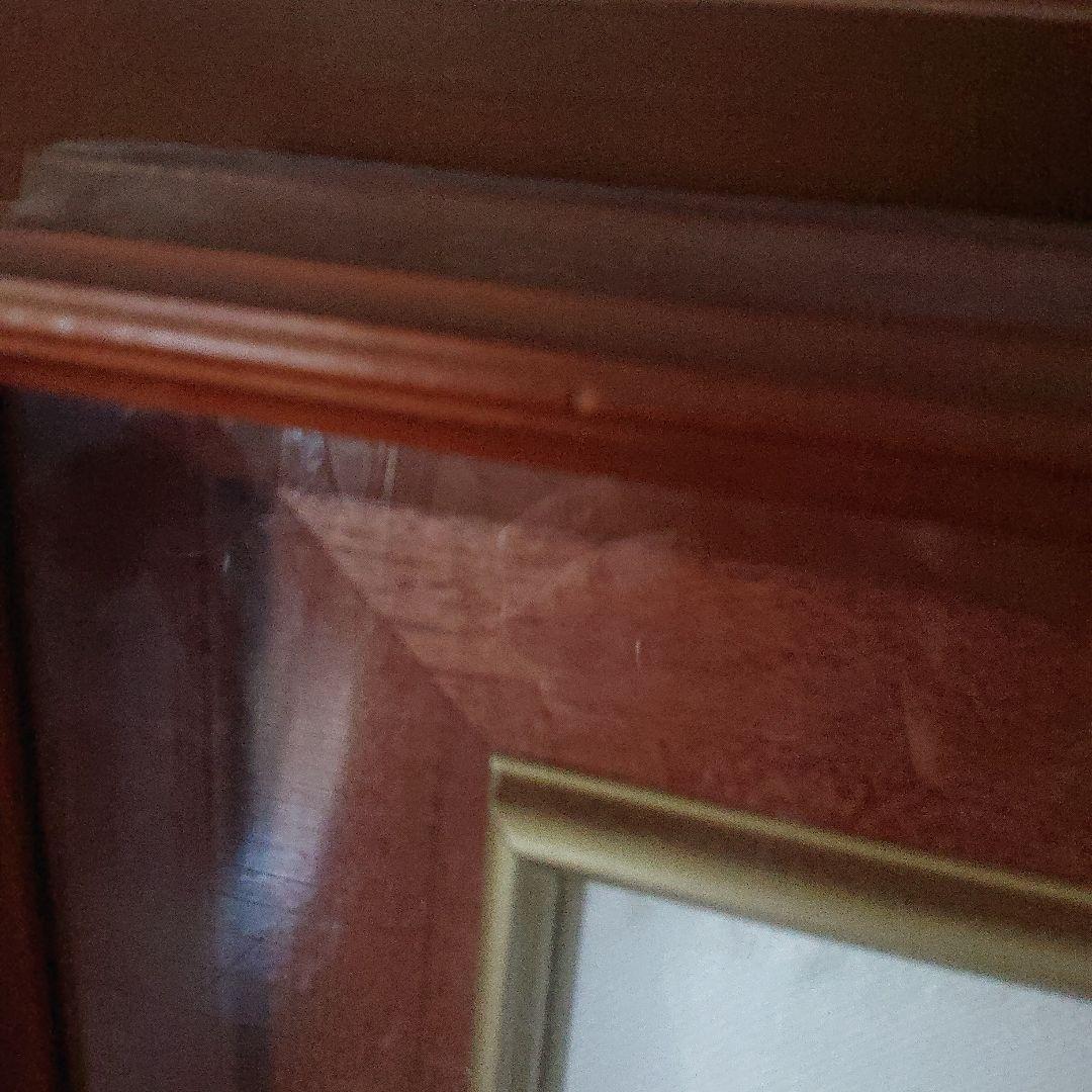 刺繍額 田舎の風景