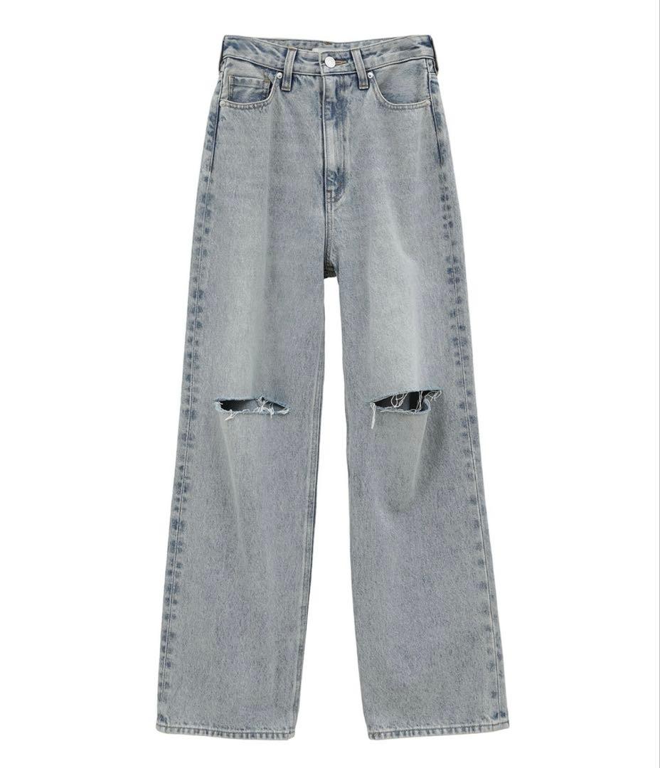 CLANE スラッシュカット　デニム