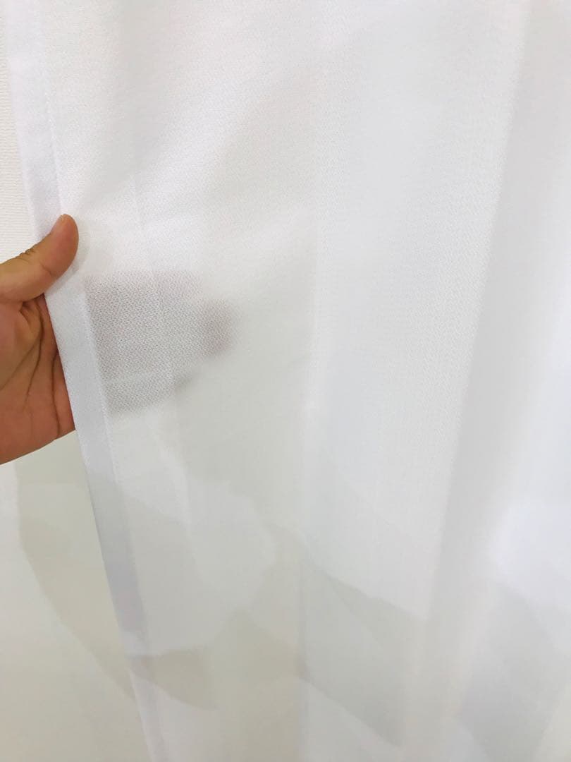 ふくちゃん大好きだよ　レースカーテン　2セット