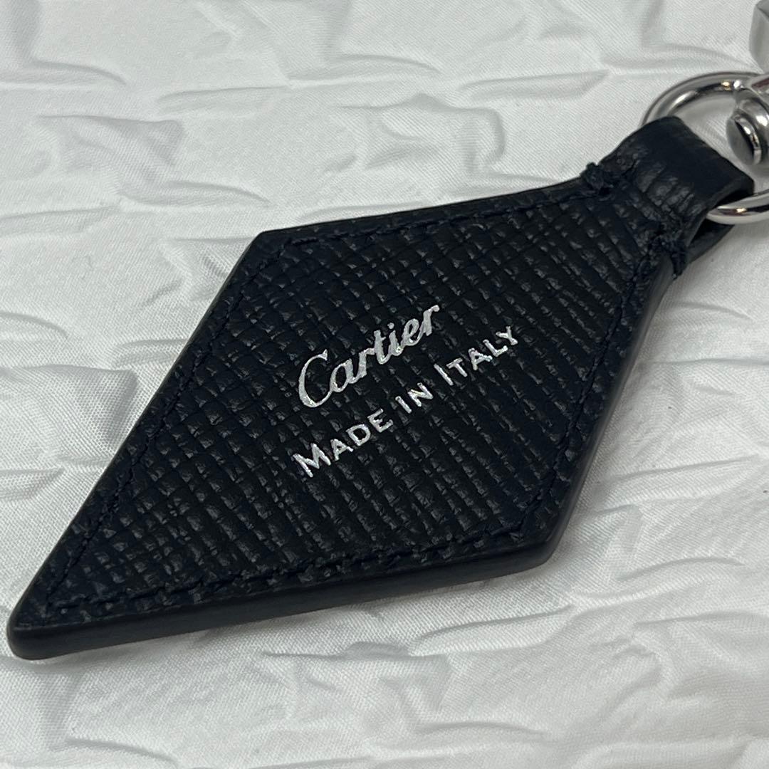 ✨ほぼ未使用品✨Cartierカルティエ　ロザンジュ　キーホルダー　キーリング