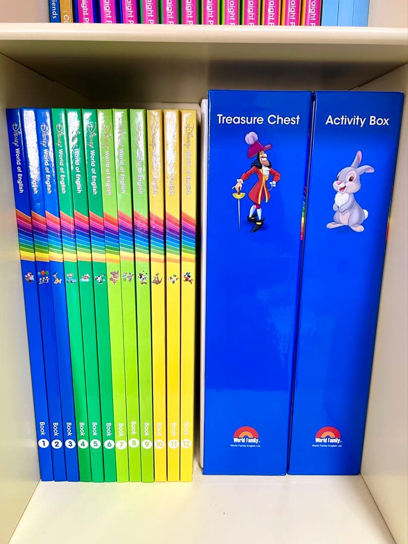 DWE ディズニー英語システム フルセット　その① 2019年購入　未開封多数