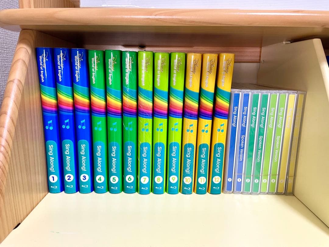 DWE ディズニー英語システム フルセット　その① 2019年購入　未開封多数