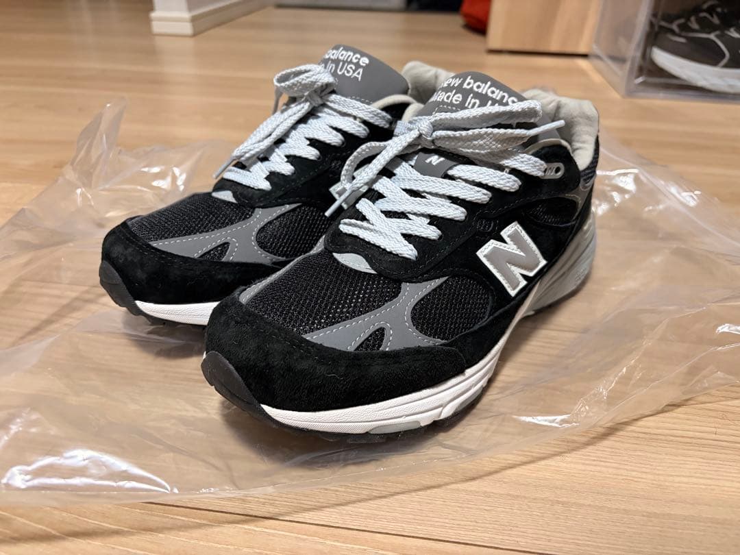 靴 new balance 993 mr993bk
