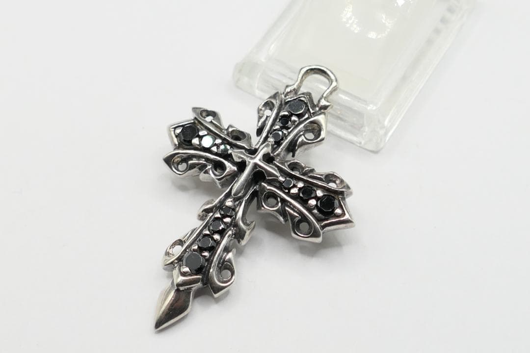 美品　the slayer　スレイヤー　メルキー　クロス　ネックレス　ブラック