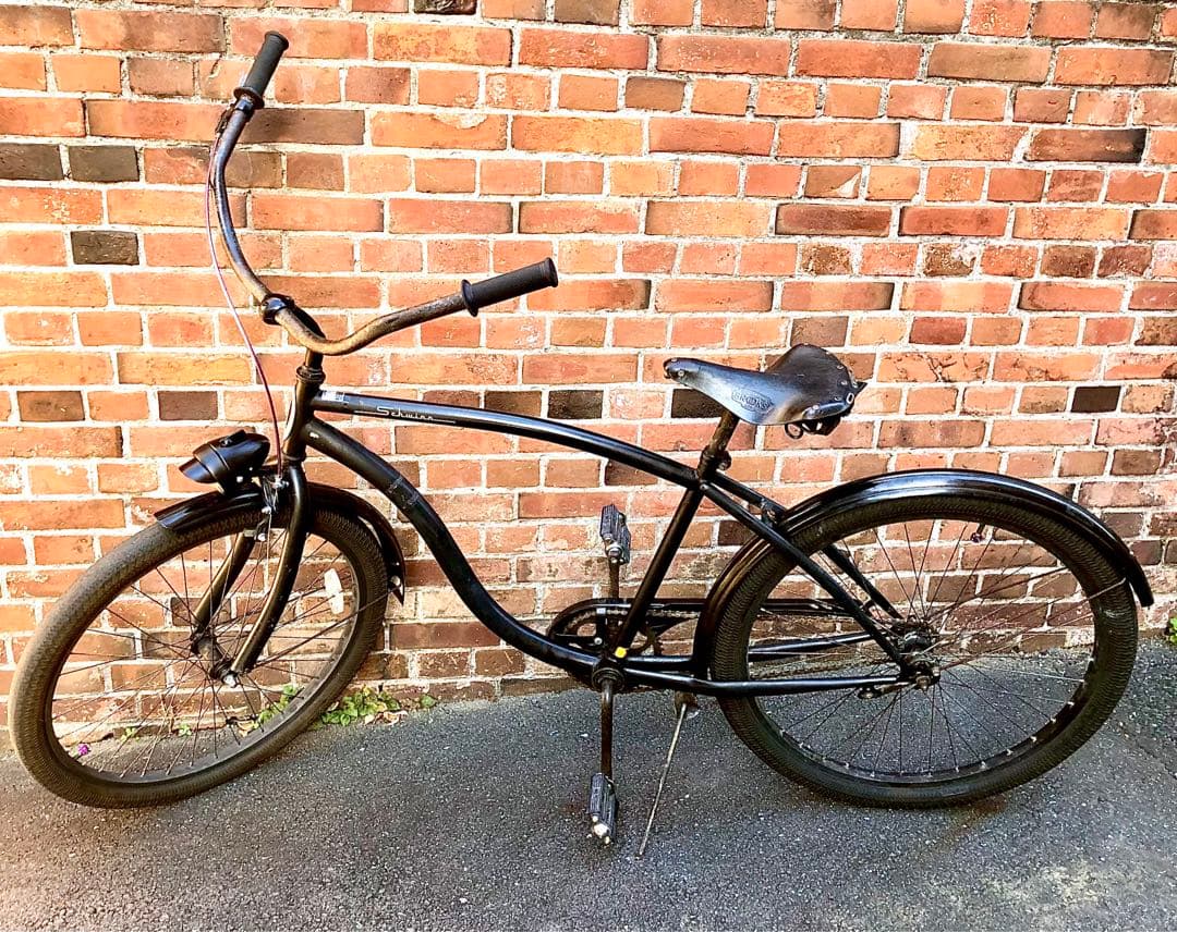 希少schwinn S-1ビーチクルーザー　クラシックblack custom