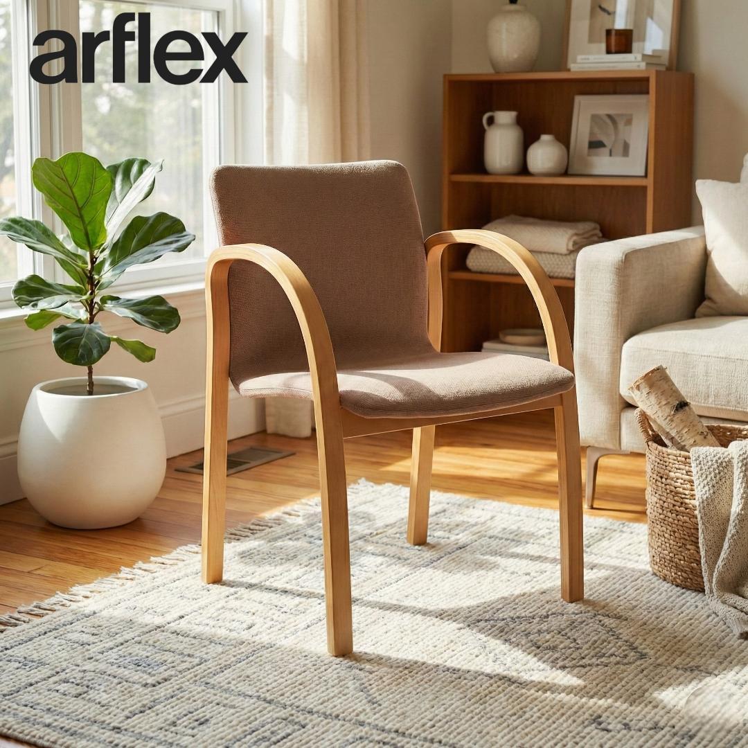 名作 arflex アルフレックス PFK ダイニングチェア 椅子 送料込②