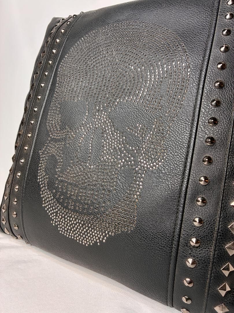 ▼KARE▲　レザークッション　スカル　スタッズ　カレ　デザイナーズ　レア