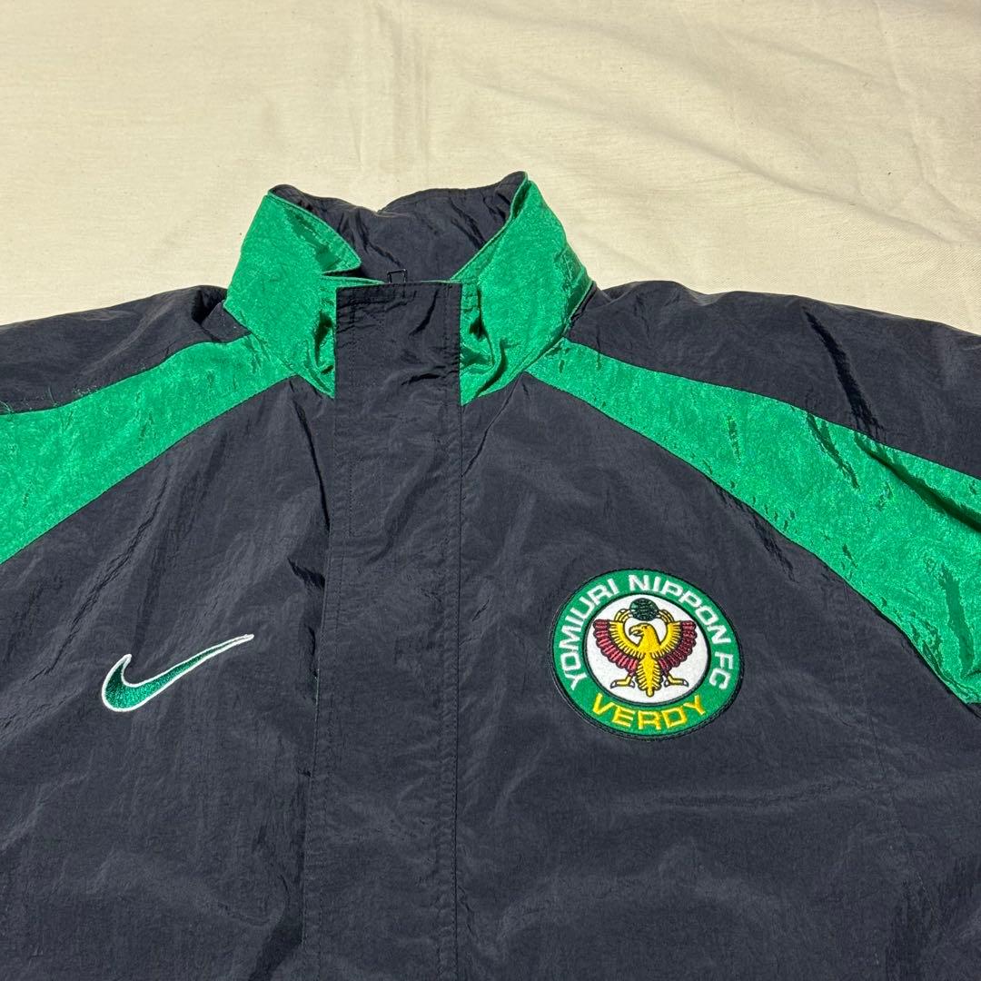 激レア　90's NIKE ナイキ　東京ヴェルディ　ベンチコート　サッカー