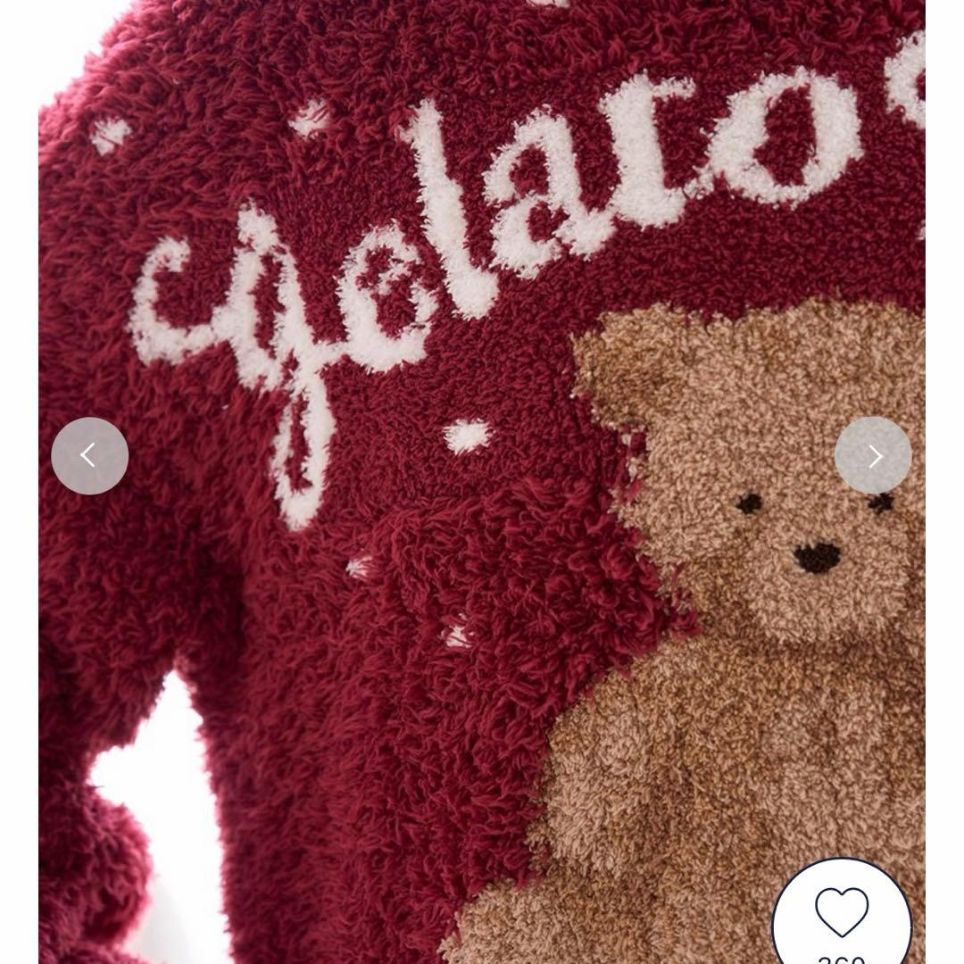 ジェラートピケ holiday ジェラートスノーベアジャガードプルオーバー