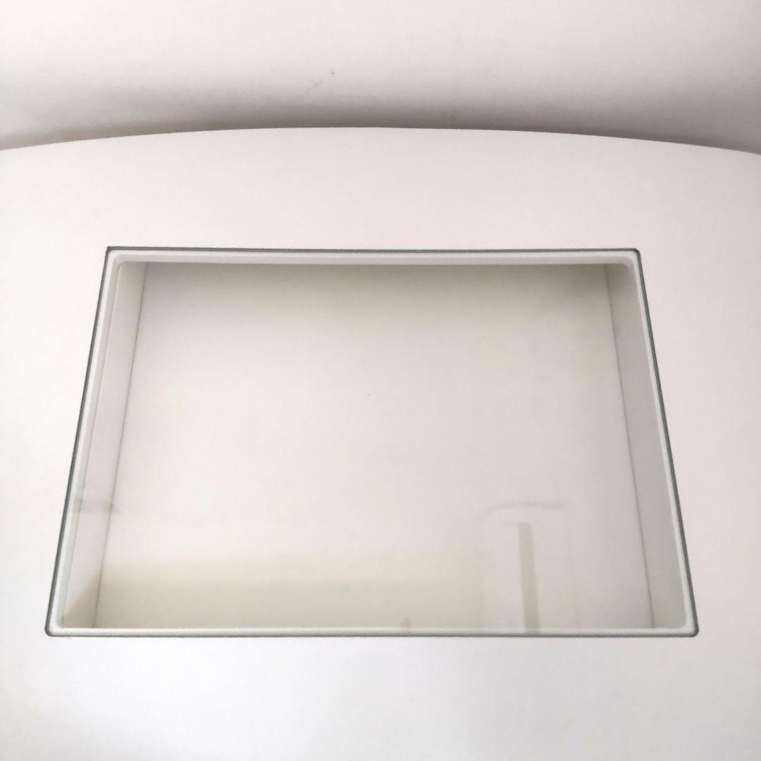 ミッドセンチュリー　ガラステーブル　レトロポップ　ポストモダン　スペースエイジ