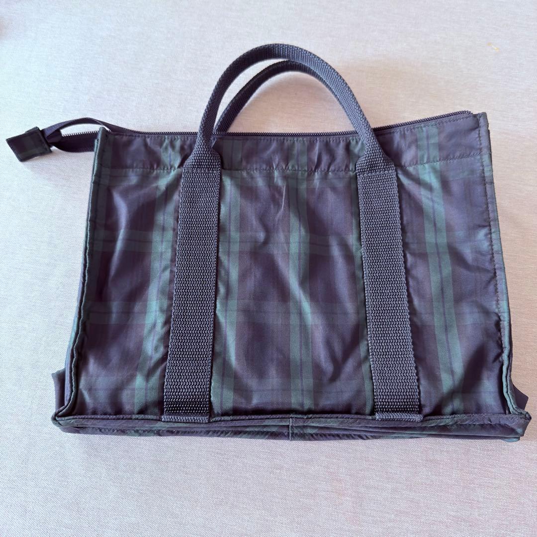 familiar ブラックウォッチ トートバッグ