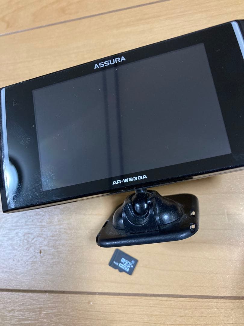 ASSURA AR-W83GA GPSレーダー探知機　タッチパネル