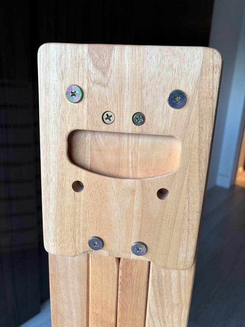 （日本製）中居木工 折りたたみ ひのきスノコベッド ワイドシングル