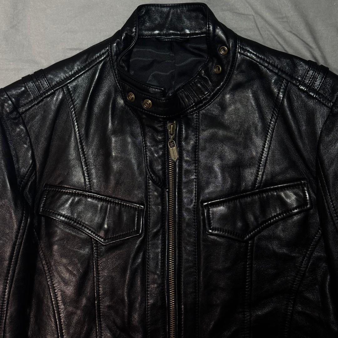 00s nicole archive レザージャケット vintage グランジ