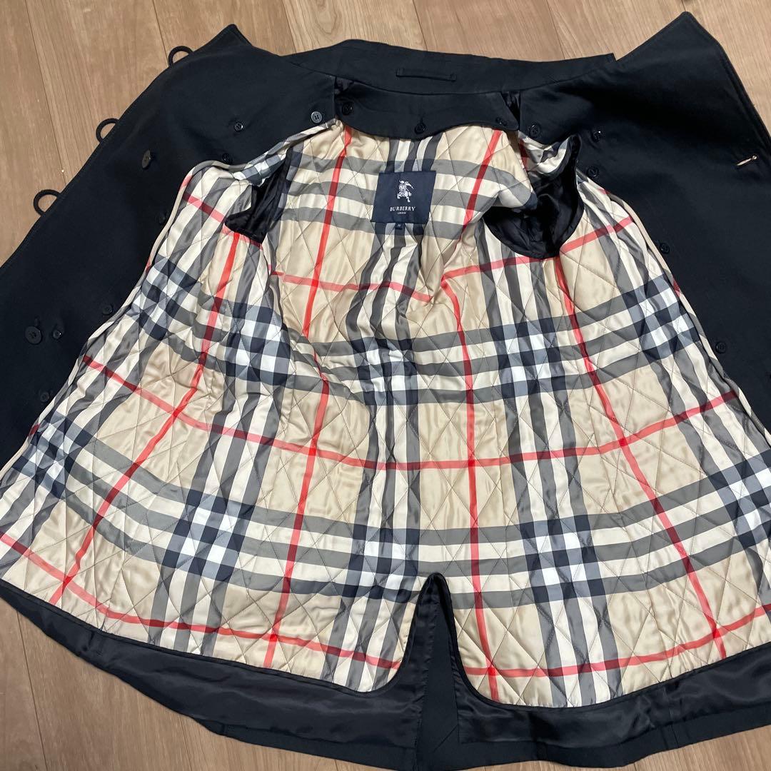 BURBERRY ダッフルコート 38 ブラック