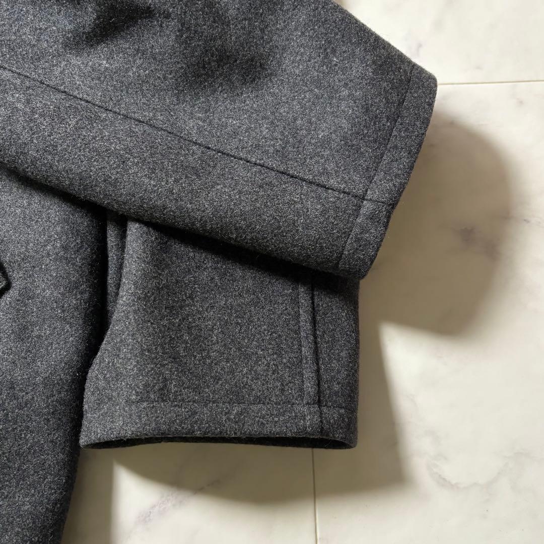 DOLCE&GABBANA ウール ステンカラーコート 46/M グレー
