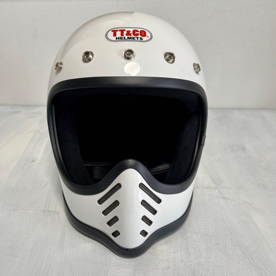 （美品）TT&CO モトモト3 SG/DOT フルフェイス