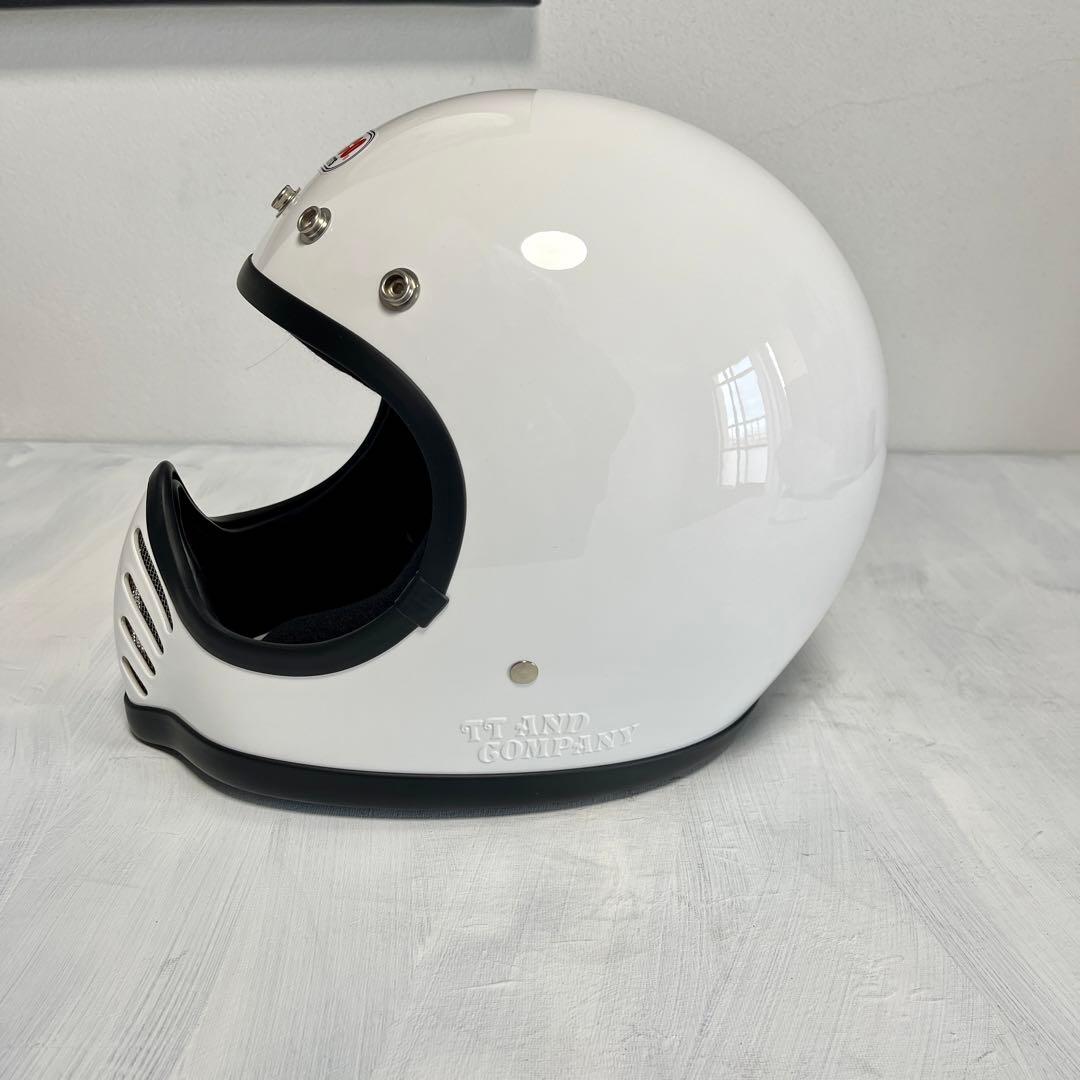 （美品）TT&CO モトモト3 SG/DOT フルフェイス