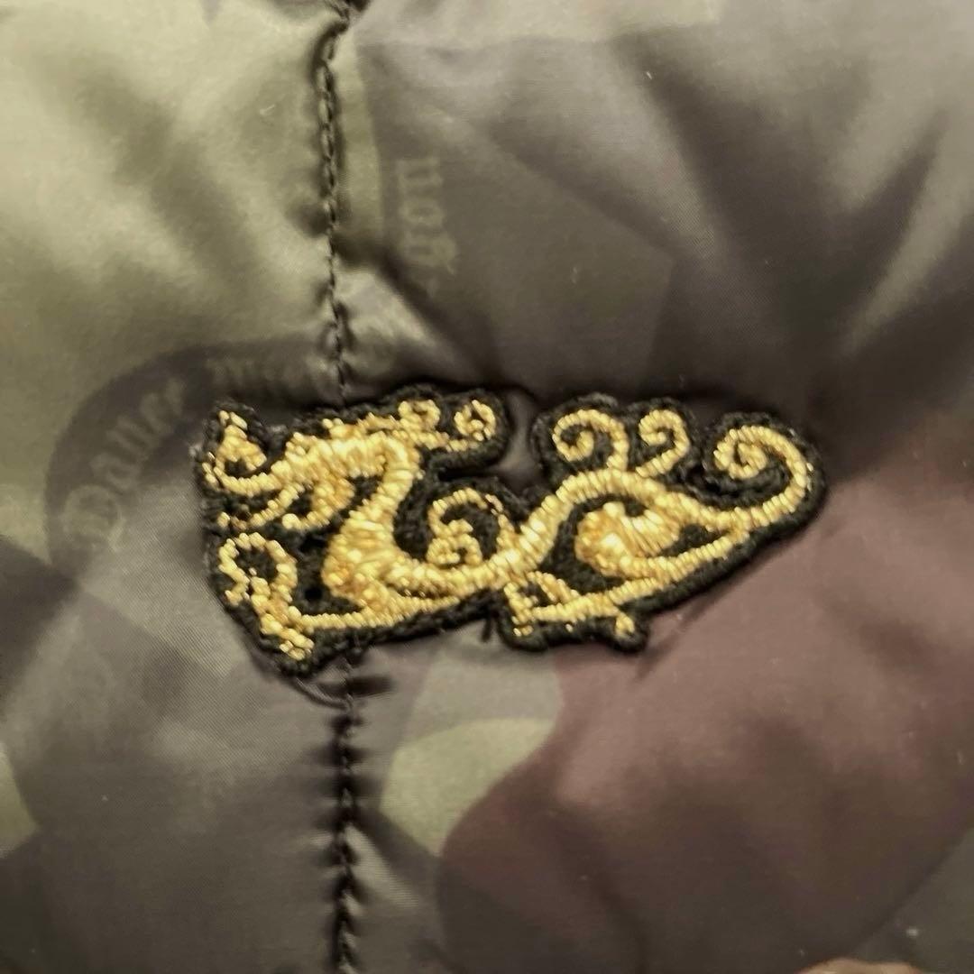 【美品】DANCE WITH DRAGONメンズ パッカブル 迷彩 ベスト M