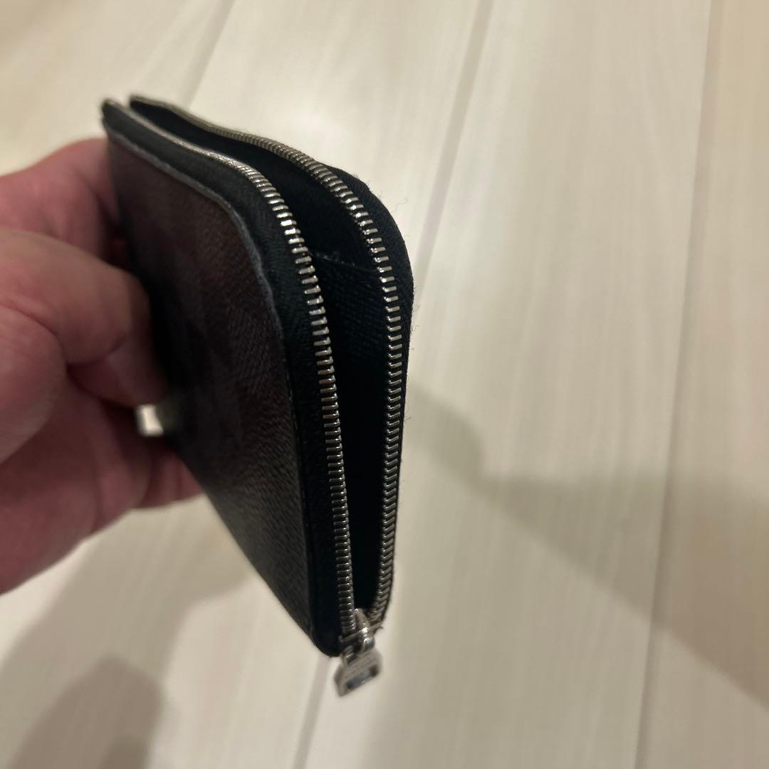 【美品】 ルイヴィトン ダミエ グラフィット ポルトモネNM ケース