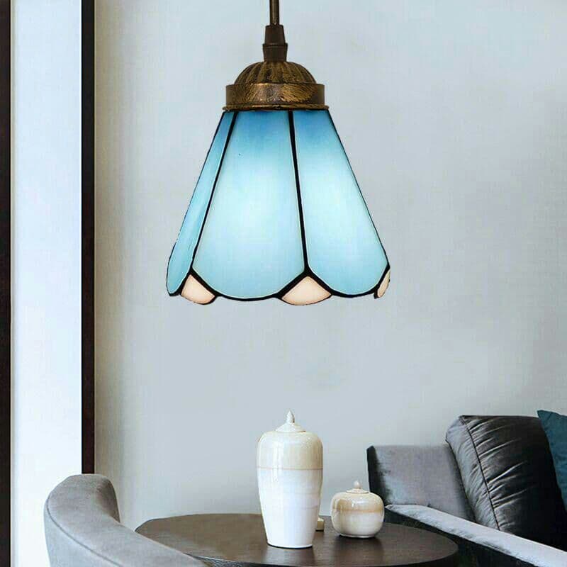 人気 新品北欧アメリカンパストラルティファニーシャンデリアリビングルームレスT