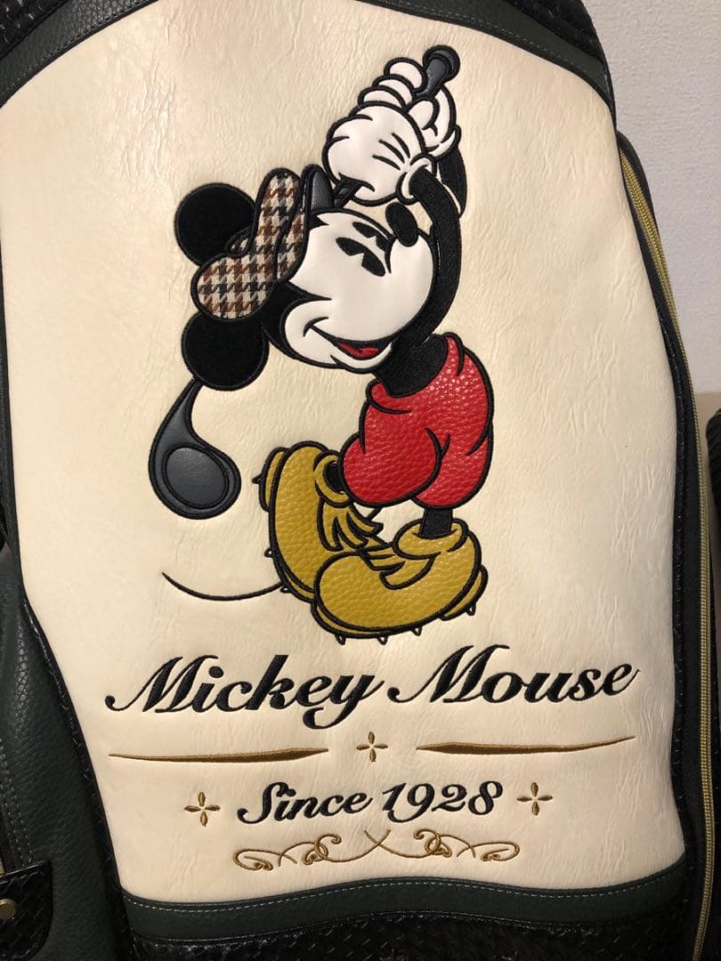 【送料込み】廃盤希少品　一点物　ミッキーマウス　キャディバッグ　ゴルフバッグ