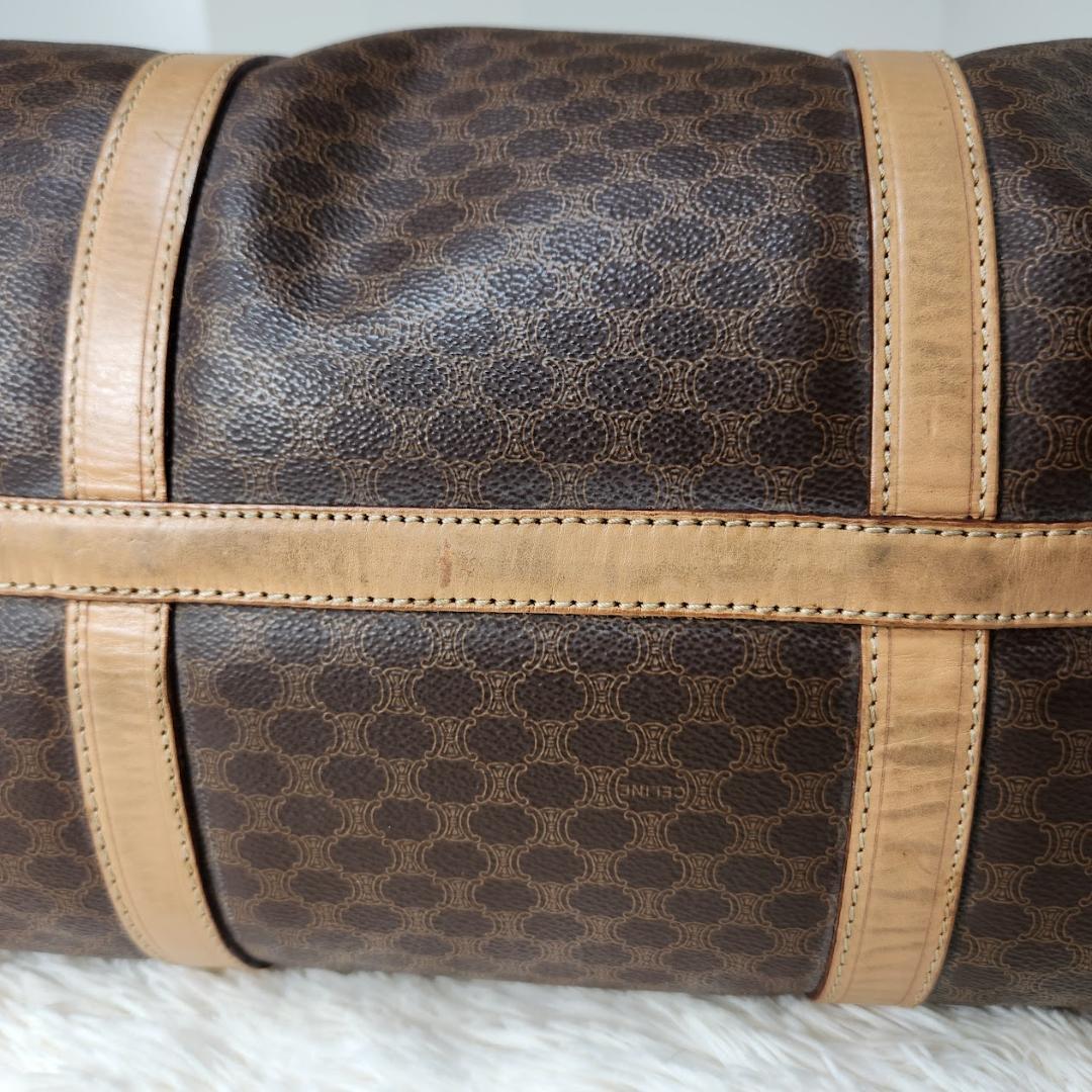 CELINE セリーヌ ボストンバッグ マカダム M14 旅行バッグ 大容量